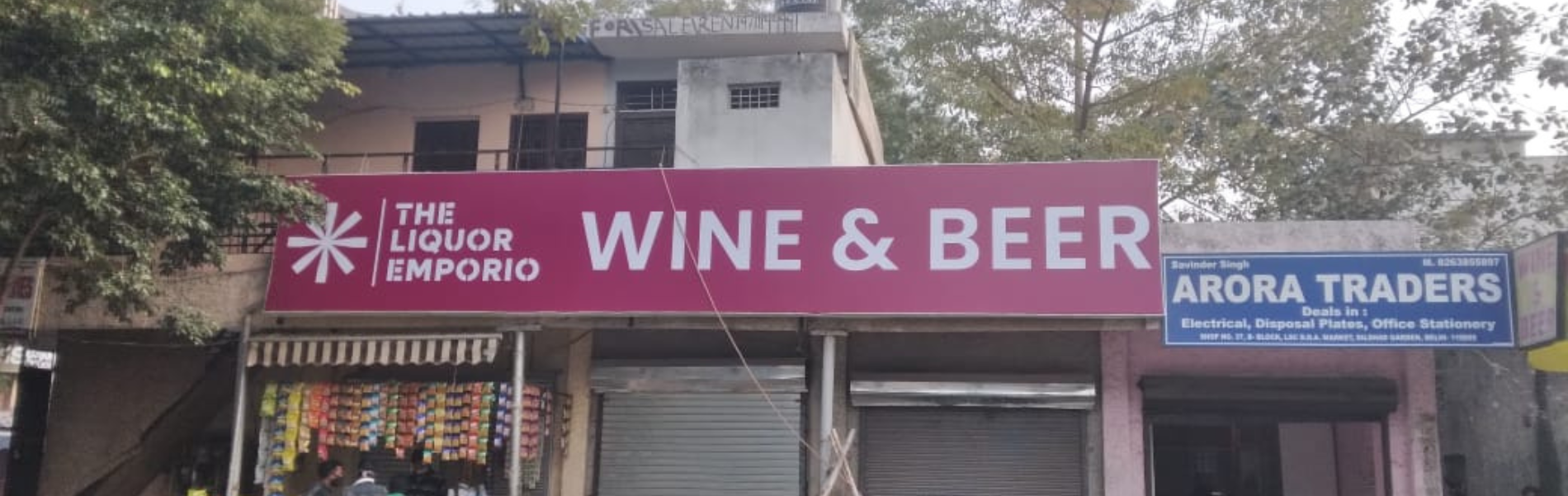 The Liquor Emporio At A23 Dilshad Garden, Delhi